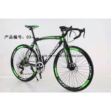 Bicicleta de estrada chinesa com alto teor de carbono de alta qualidade, bicicleta de corrida